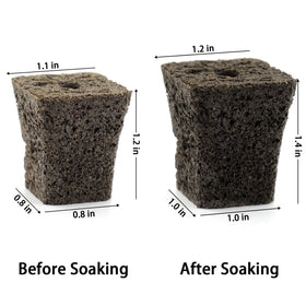 YBB seed starter plug compatible with standard seedling trays