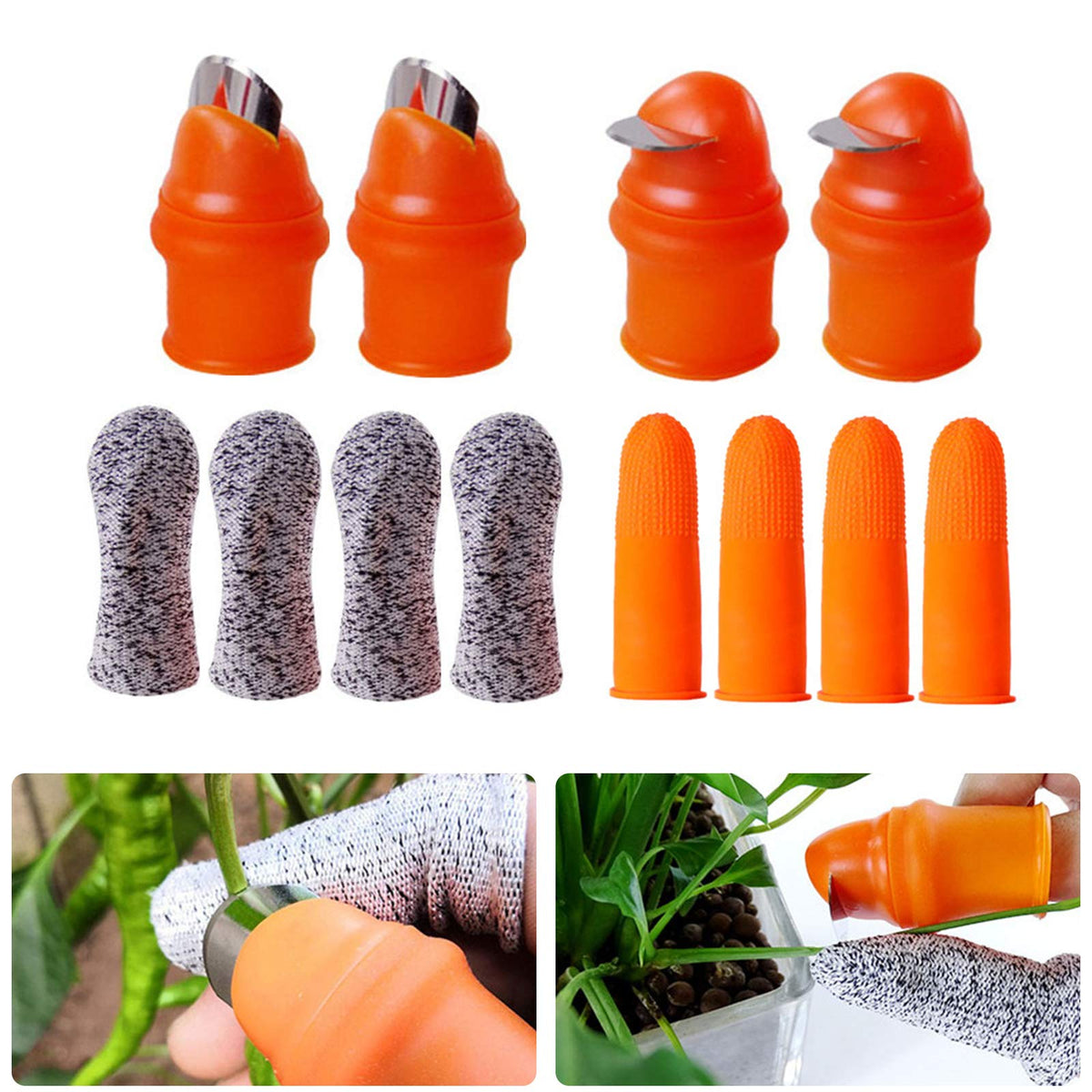 YBB thumb knife straight blade for precise fruit picking