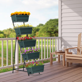 Illustrated installation guide makes setup quick and straightforward for YBING planter.