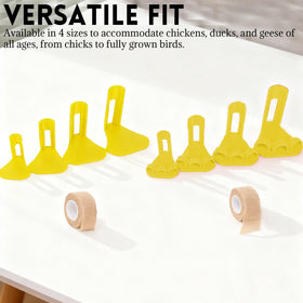 YcaeyLnaR chicken leg splint universal design fits multiple poultry species