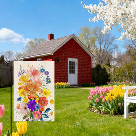 YCDMLJC durable polyester flag resists sun and fading in outdoor use