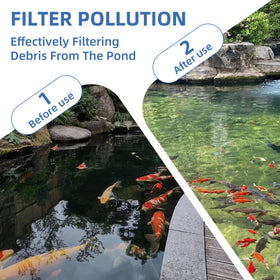 ychmzp quick replacement tips support routine pond maintenance