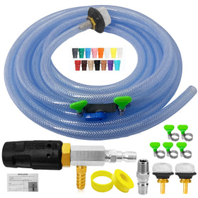 YDHFTYS adjustable long-range nozzle enabling high-reach cleaning from the ground