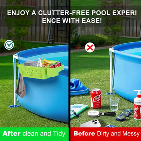 YDHZ basket has rounded edges to protect skin and pool surfaces.