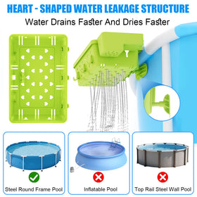 YDHZ hollow design prevents water buildup and aids drainage.
