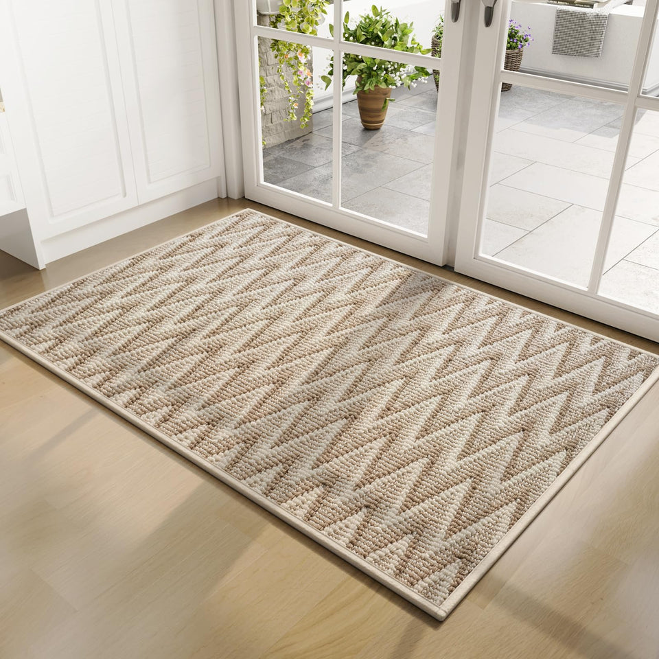 YDKGL indoor door mat with front view showing 17x30 size and entryway appeal