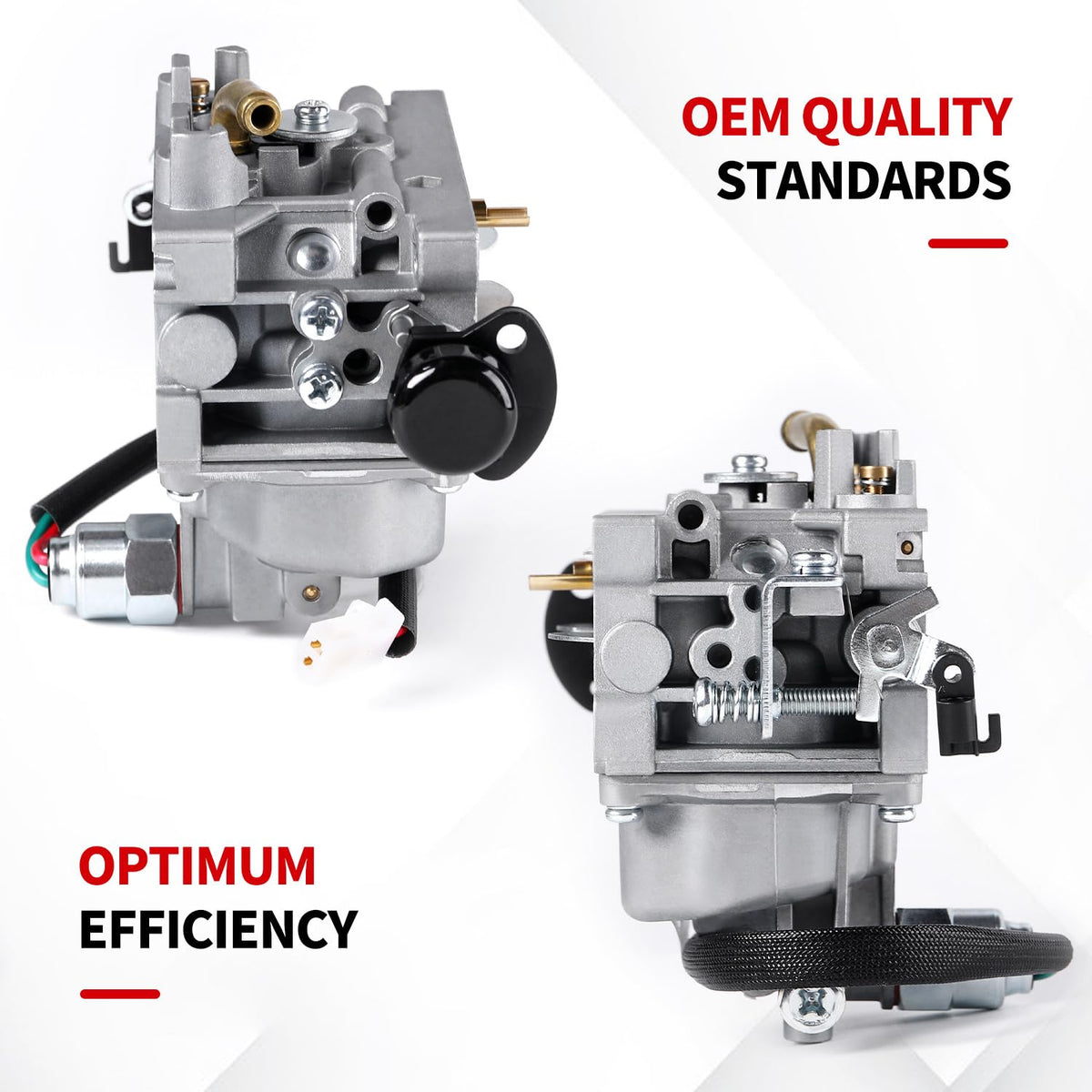YDO carburetor construction closeup of durable materials