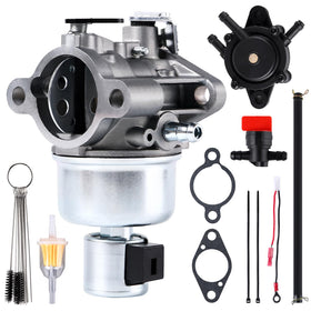 YDO Kohler SV590 carburetor front view shows durable construction for dependable performance.
