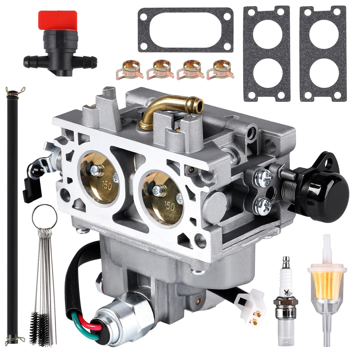 YDO carburetor for Toro TimeCutter Titan closeup showing precise fit and build quality