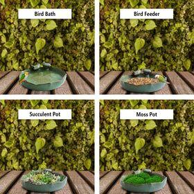 Yeaco outdoor-friendly bowl easy to clean and reposition in garden