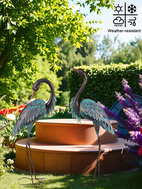 YEAHOME gift-ready heron statues ideal for birthdays or anniversaries