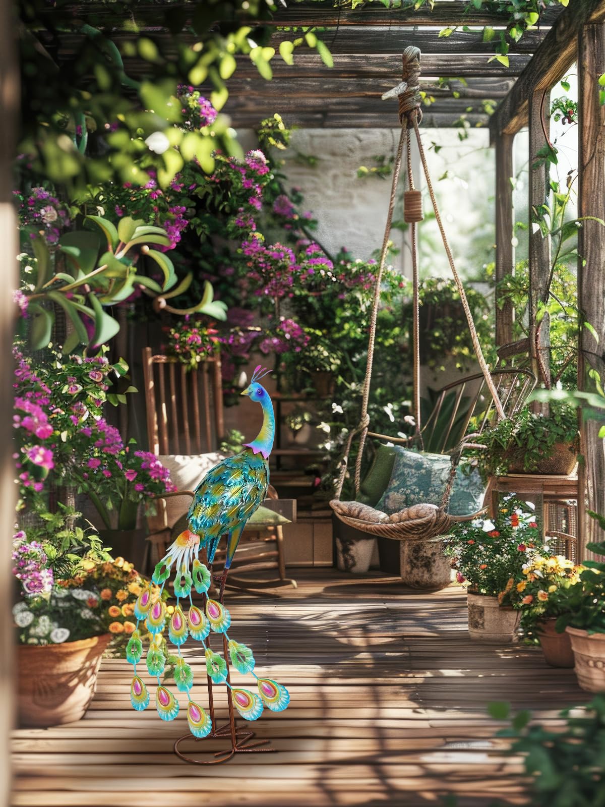Versatile display for indoors or outdoors, from living rooms to gardens.