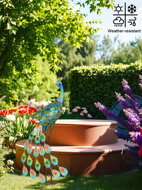 Ideal yard centerpiece that adds color and whimsy to outdoor spaces.