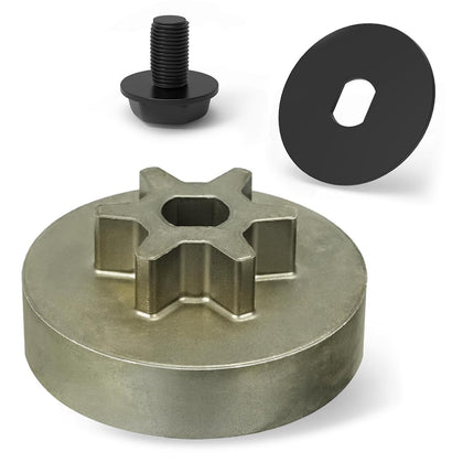 YUEARN 90618228 drive sprocket mounted on a Dewalt DCCS620B for smooth chain engagement