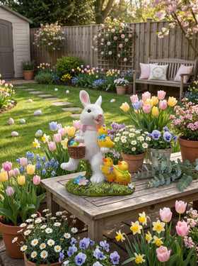 YECRUX Easter mom gift idea featuring tender bunny scene.