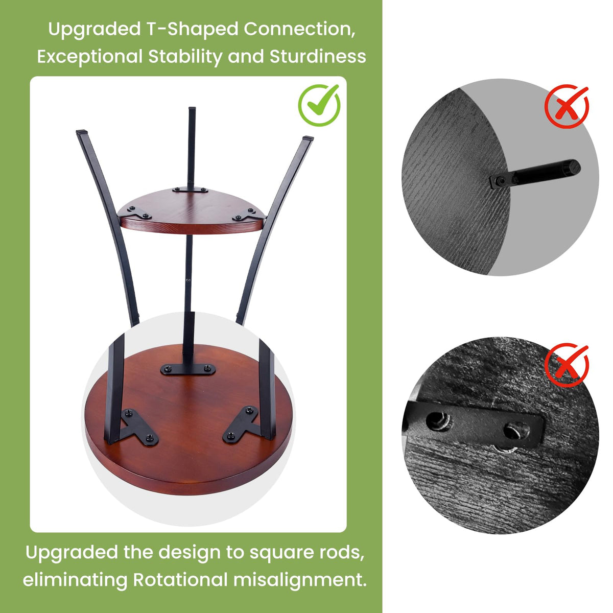 Yedcxup corner plant stand positioned beside a window for space-saving decor.
