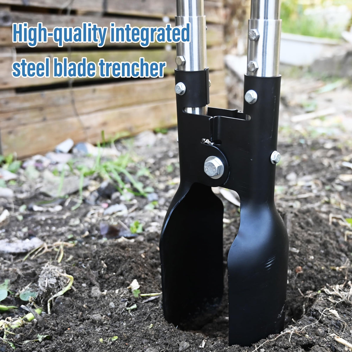 YEELOR digging in hard soil demonstrates reliable digging performance.