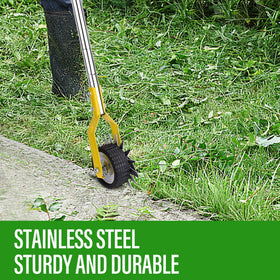 YEELOR wheel glides smoothly, reducing effort on uneven ground.
