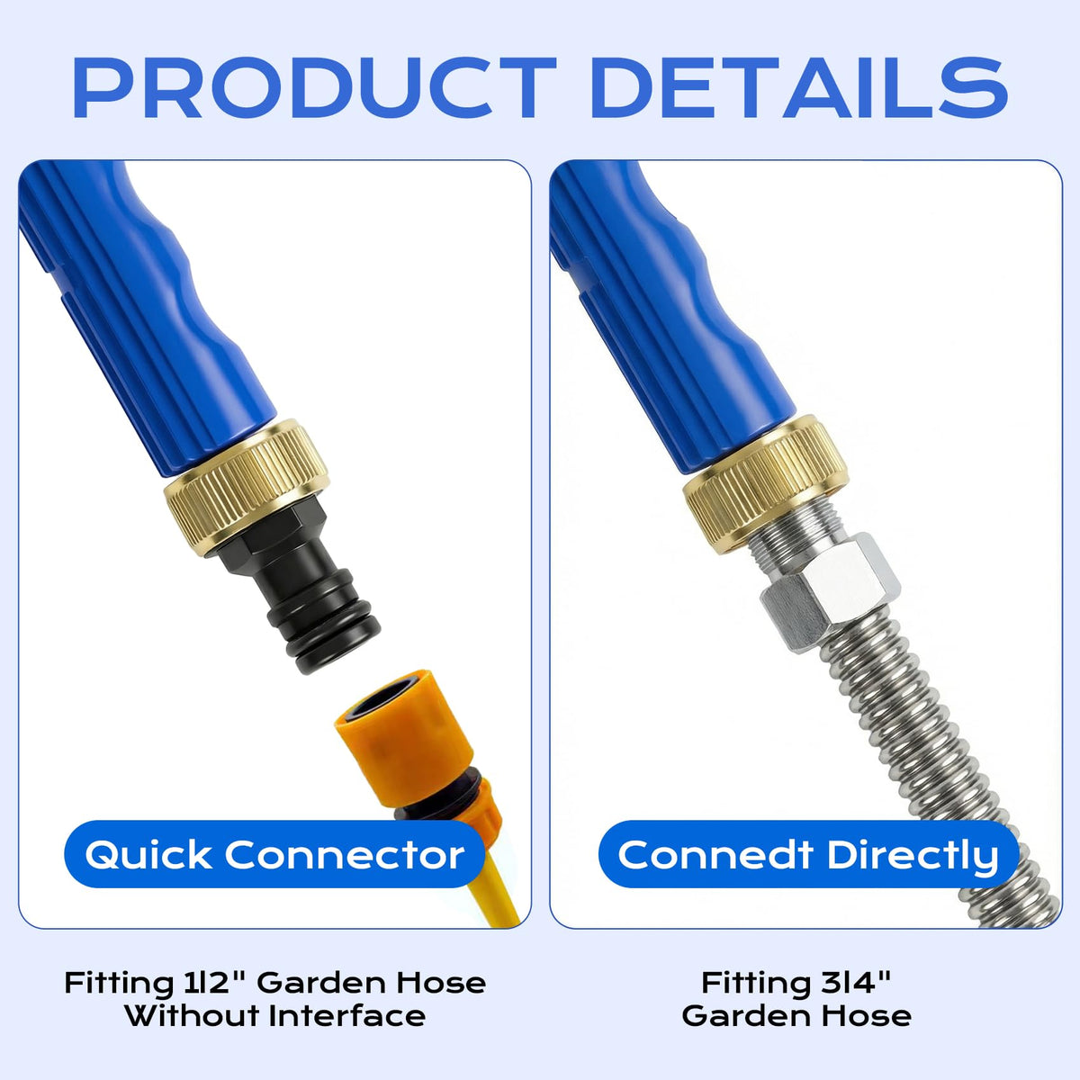 Yeesingsen Jetnozzle 0-65 degree nozzle for precise adjustments