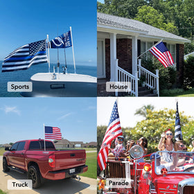 Yeesun wall mount kit for easy porch or garage display.