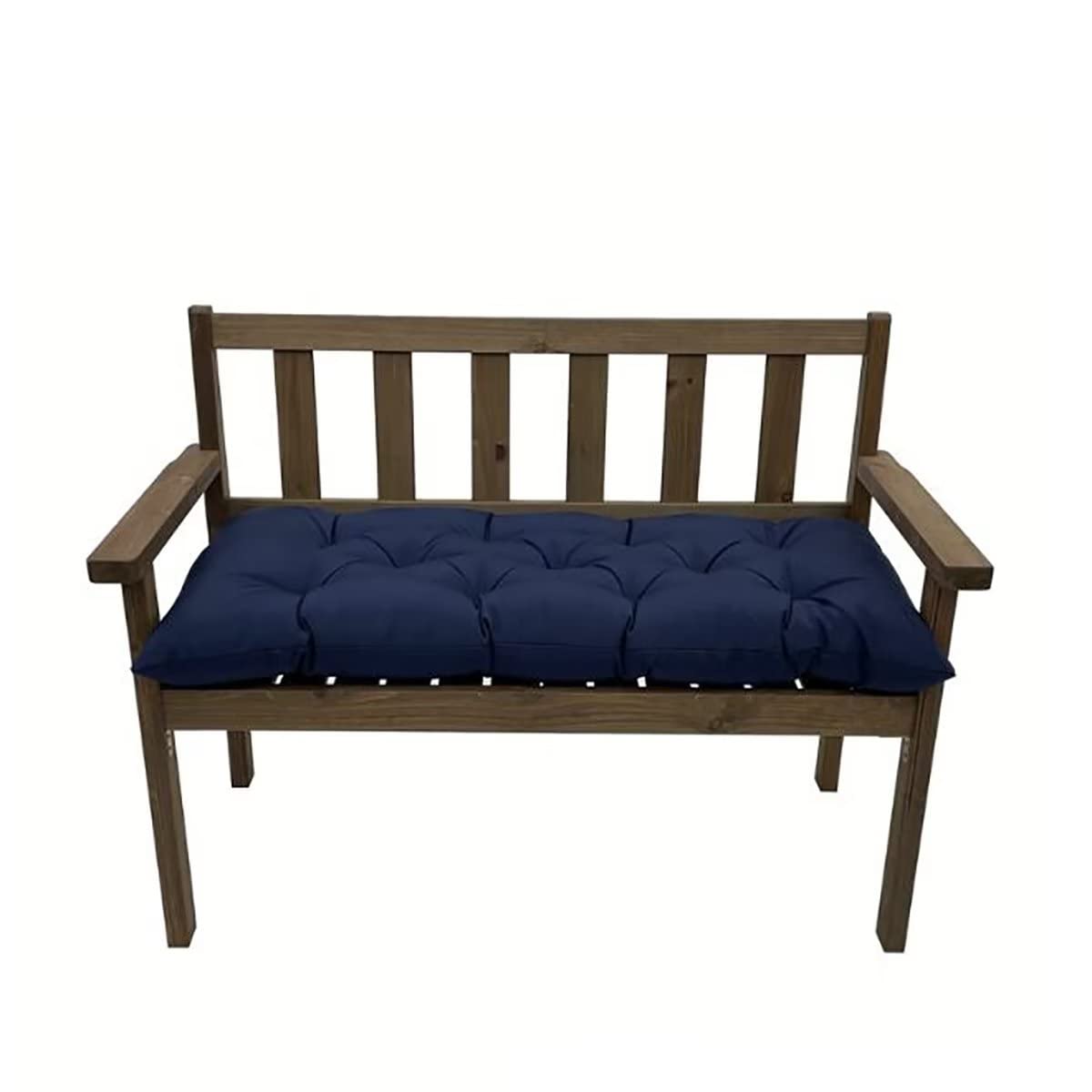 Yefound navy blue outdoor chair cushion adds comfort on 40x20 benches, weather-resistant.