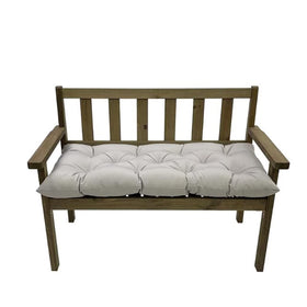Yefound waterproof swing cushion 40x20 on an outdoor bench offering weather-ready seating