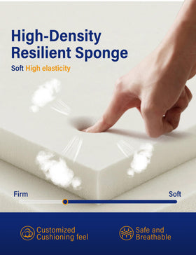 YEFU cushion dimensions 19.7 by 18.9 inches for a snug fit.