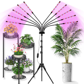 Yehsence Grow Lights 10-in-1 head array delivers broad indoor coverage.