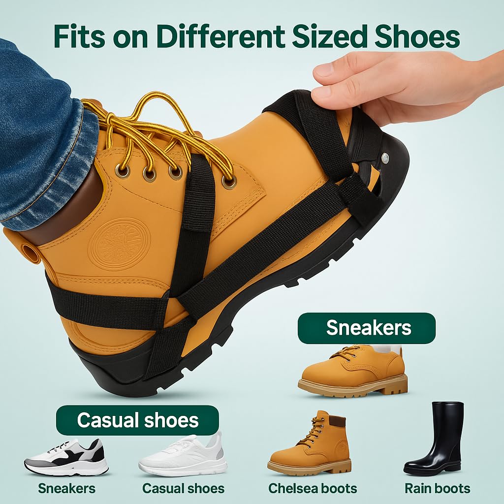 YEIZWNI hook-and-loop straps ensure a secure, adjustable fit.