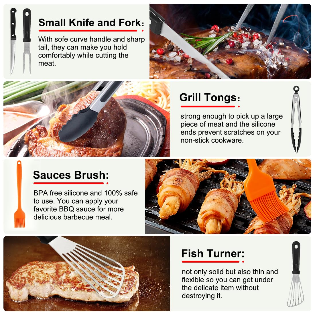 Yekale gift-ready BBQ set box, a perfect present for grill enthusiasts.