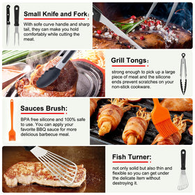 Yekale gift-ready BBQ set box, a perfect present for grill enthusiasts.