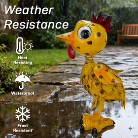 YELENEW durable metal garden sculpture designed for long outdoor use.