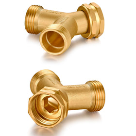 YELUN 3-year warranty provides reassurance on this garden hose accessory