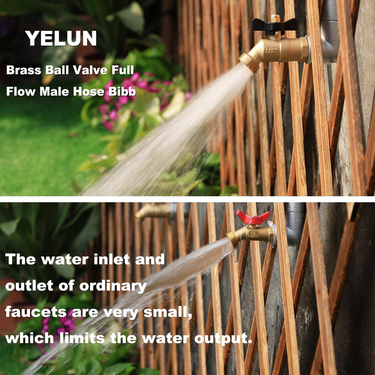 YELUN sturdy brass body close-up showing durable construction.