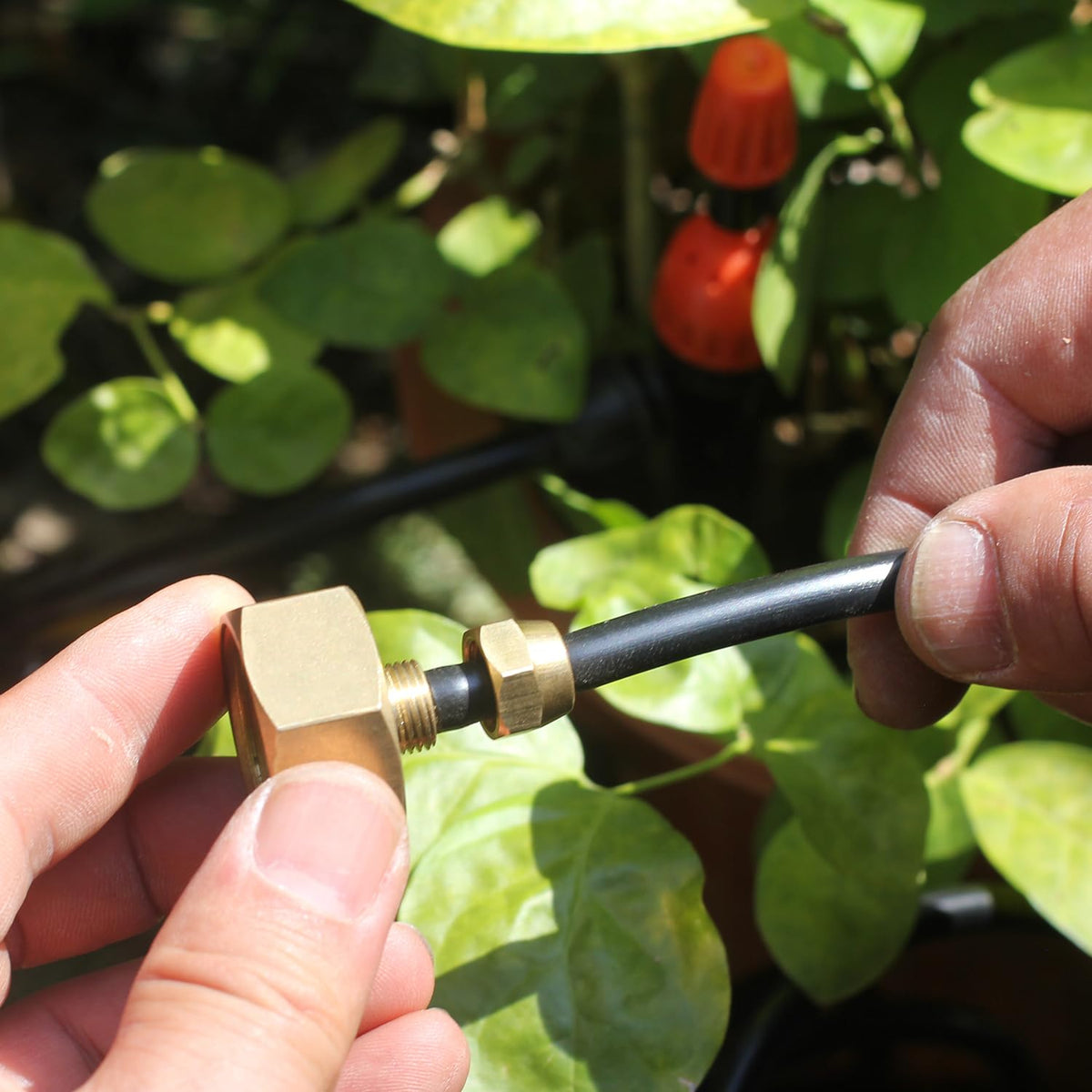 YELUN compatible with PE, PU and PVC tubing for versatile irrigation layouts
