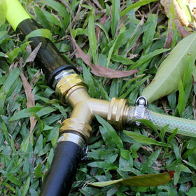 YELUN easy-connect fittings simplify attaching hoses with no tools required