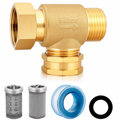 YELUN filter attachment cap keeps the system sealed for leak-free garden rinsing
