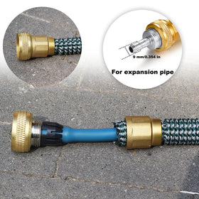YELUN hose repair kit with clamps for quick garden fixes
