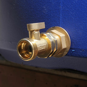 YELUN heavy-duty brass valve provides reliable shut-off and flow control.