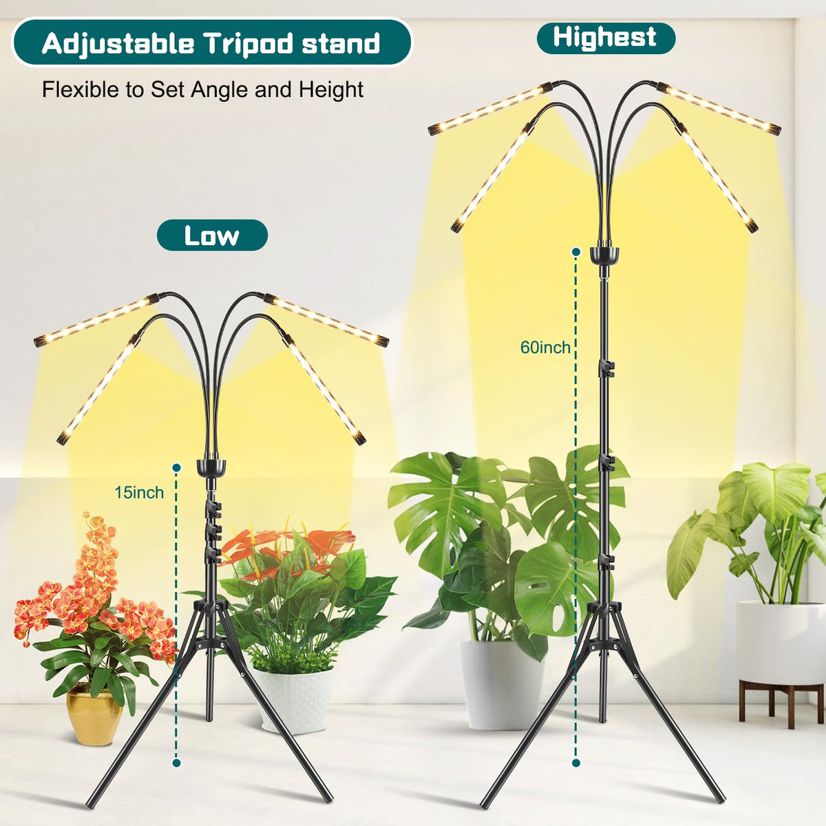 Yentbokj gooseneck light with 360-degree adjustability for precise aiming