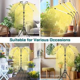 Yentbokj grow light ideal for hydroponics, greenhouses, and office use
