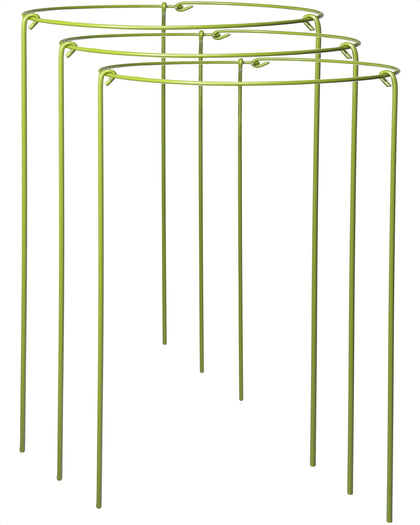 YEOAUM 3-pack heavy-duty stakes legs provide sturdy vertical support for tall plants