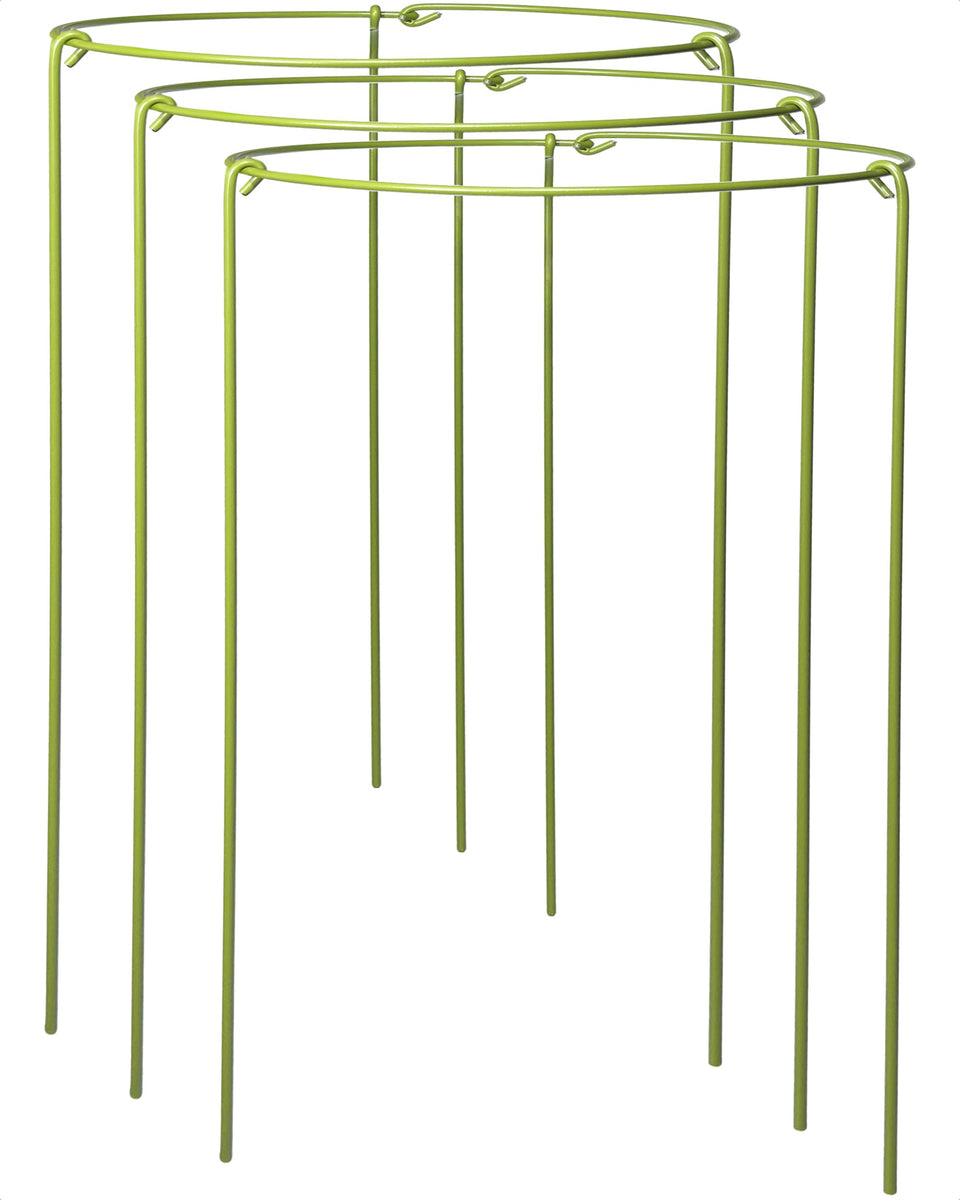 YEOAUM 3-pack heavy-duty stakes legs provide sturdy vertical support for tall plants