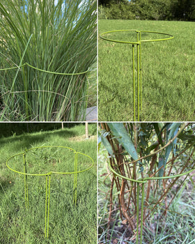 YEOAUM half-ring design offers adjustable indoor plant support.