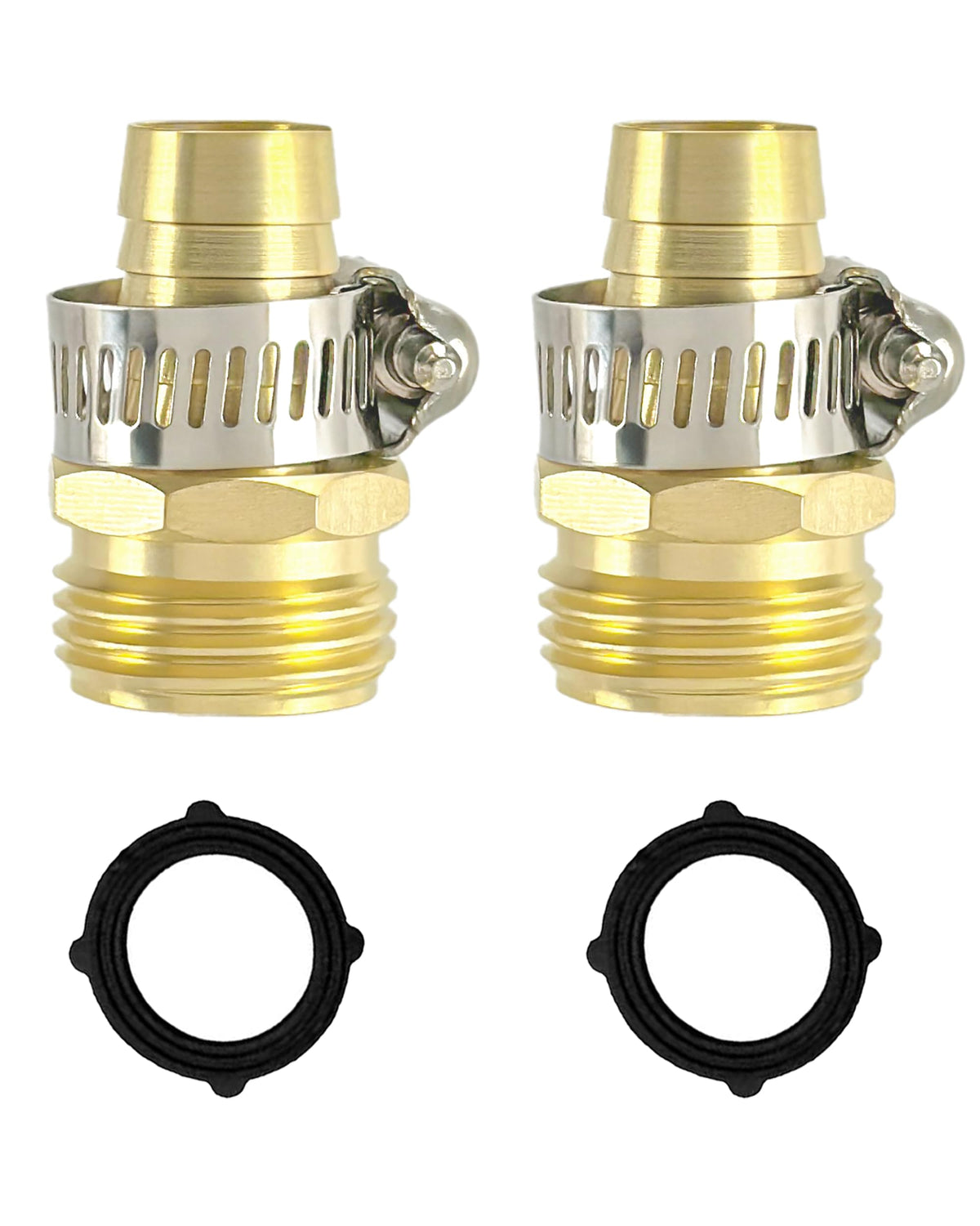 YEOAUM repair kit brass male quick-connect for durable hose end repairs.