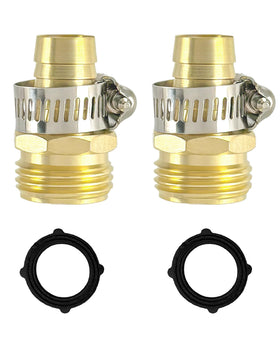 YEOAUM repair kit brass male quick-connect for durable hose end repairs.