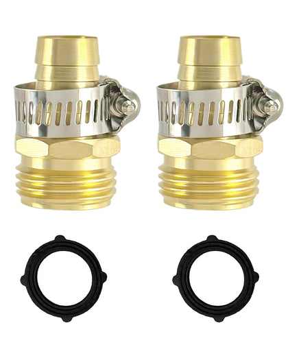 YEOAUM repair kit brass male quick-connect for durable hose end repairs.