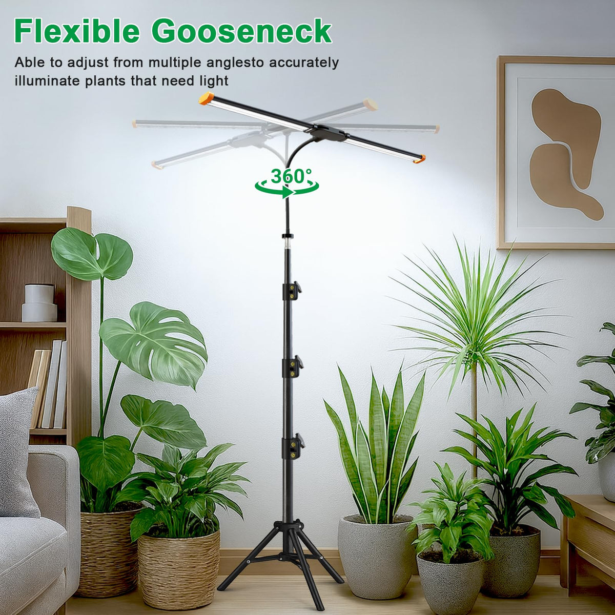 YEOLEH dimmable brightness with timer control for schedules