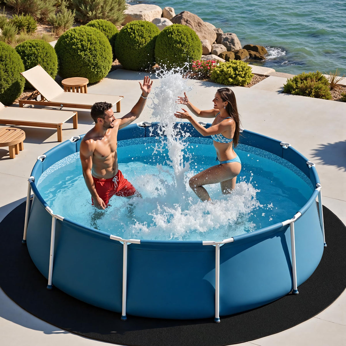 Yeomant eco-friendly materials support sustainable pool protection and extended liner life.