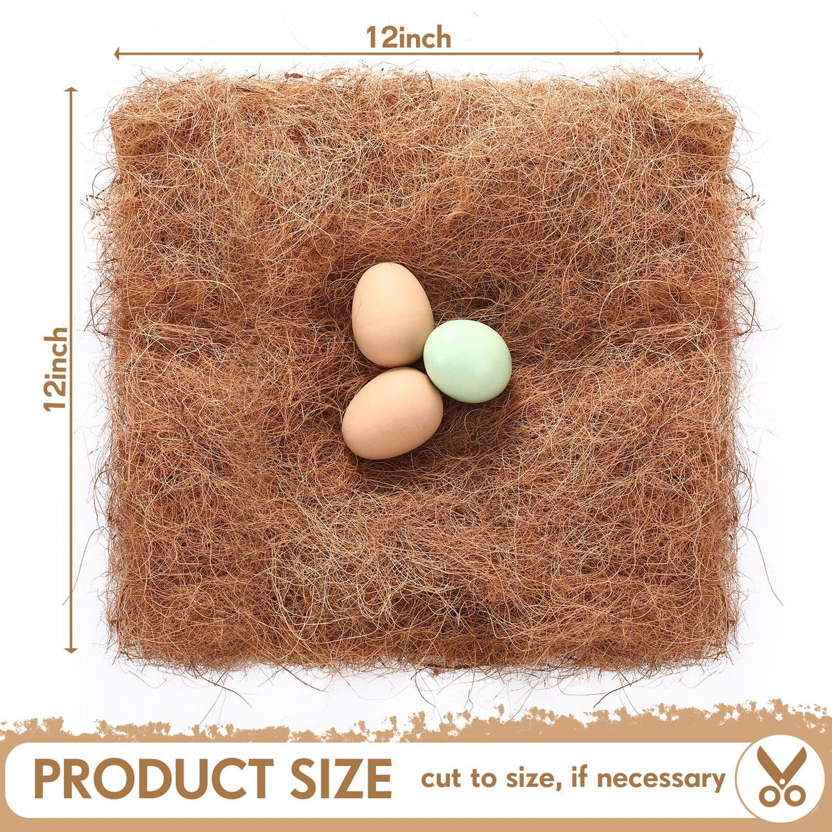 Yerliker nesting pad stackable design for easy setup in any coop.